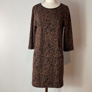 Tyler Boe leopard shift dress